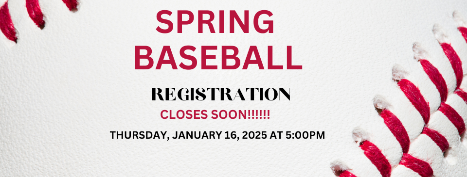 Spring 2025 Registration